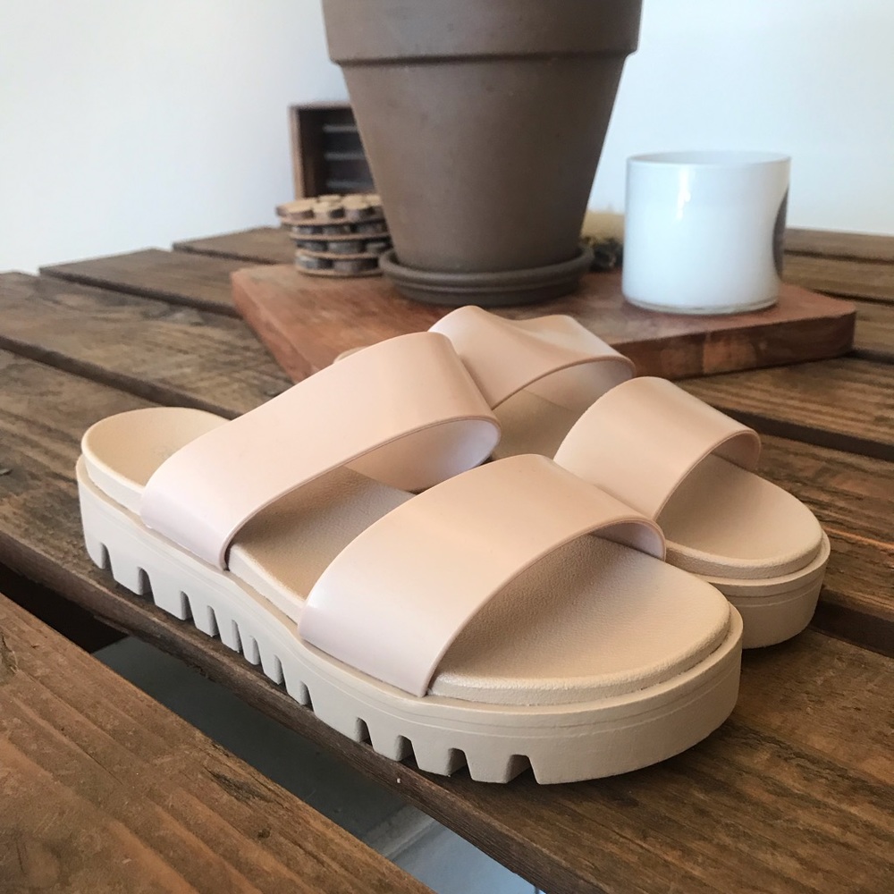 ASOS Chunky Platform Jelly Sandal NWOT